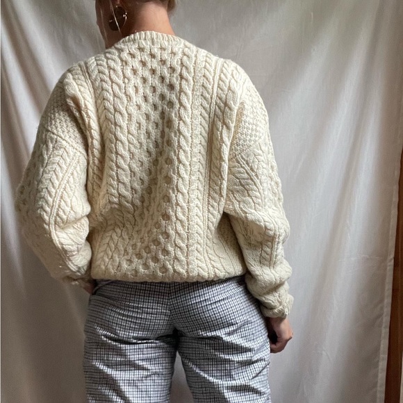 Vintage Fisherman’s Sweater - 100% Soft Wool - Picture 2 of 6